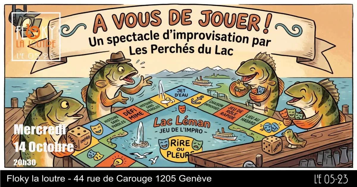 Spectacle d'improvisation des Perchés du Lac : A vous de jouer! — photo 1
