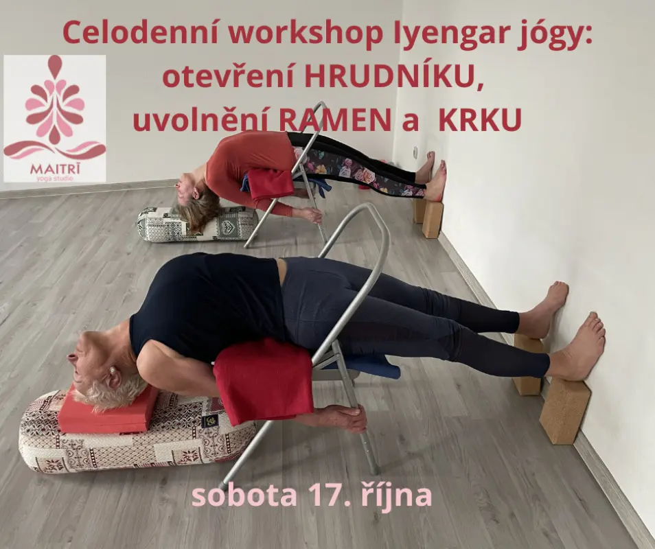 Opening the Chest, Releasing the Shoulders and Neck: Iyengar Yoga Workshop — photo 1