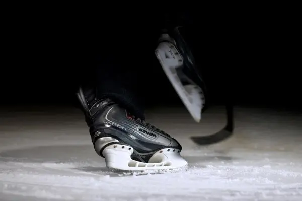 Ice hockey match in Adelboden — photo 1
