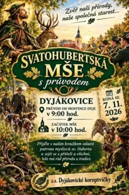 Svatohuberstká mše s průvodem v Dyjákovicích — photo 1