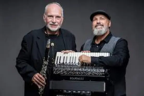 Helmut Eisel & Nino Deda at Folkclub Prisma e. V. Pforzheim - Klezmer goes Balkan — photo 1