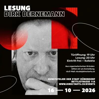 Lesung Dirk Bernemann — photo 1