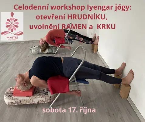 Opening the Chest, Releasing the Shoulders and Neck: Iyengar Yoga Workshop — photo 1