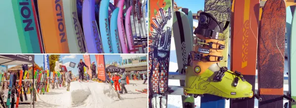 Ski and snowboard test — photo 1