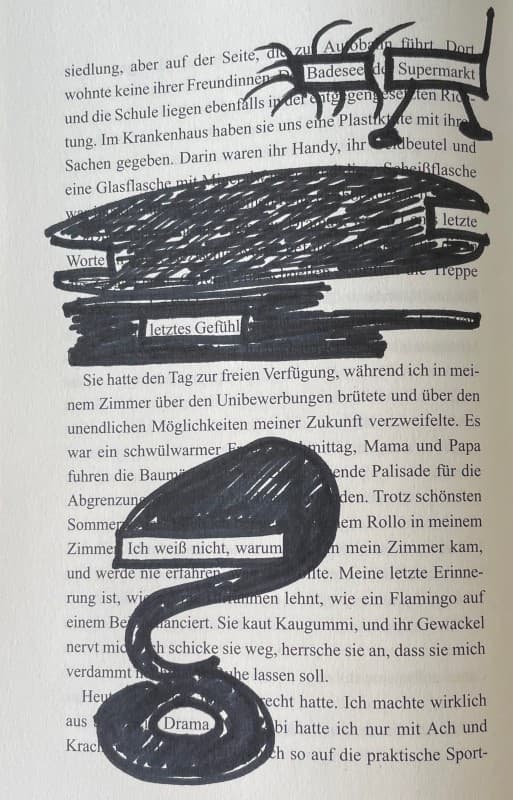 Blackout Poetry – DIY with Meli from Heissliim & Glitzer — photo 1