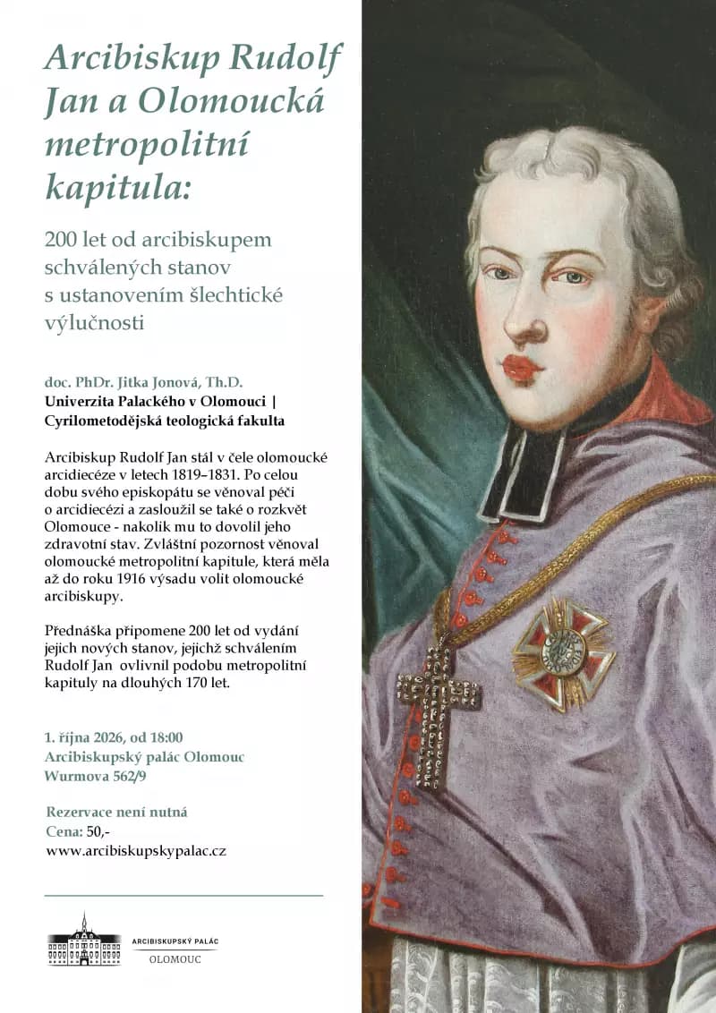 Archbishop Rudolf Jan and the Olomouc Metropolitan Chapter — photo 1