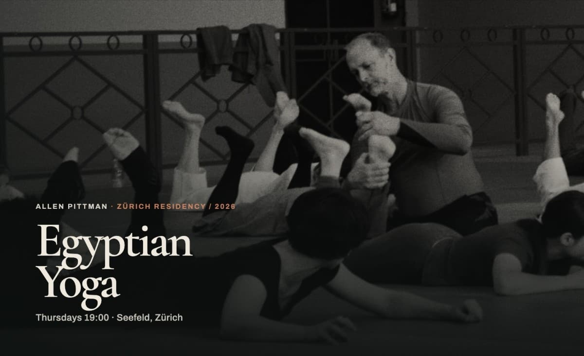 Egyptian Yoga – Yoga evening with Allen Pittman in Zürich-Seefeld — photo 1