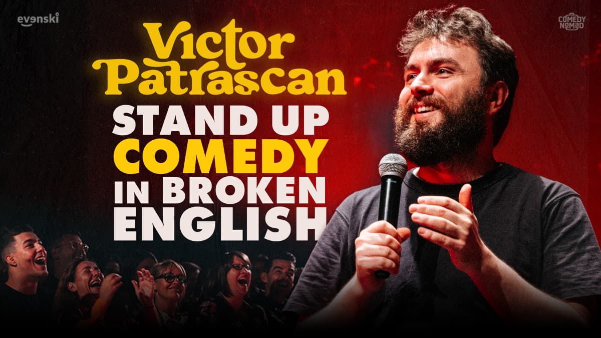Stand up Comedy in broken English - Victor Patrascan — photo 1