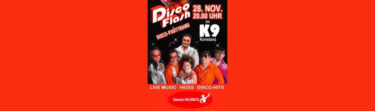 DISCO PARTY with Disco Flash live at K9 — photo 1