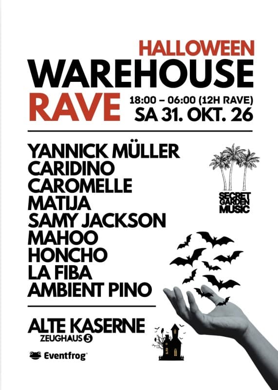 Secret Garden Music Warehouse Rave — photo 1