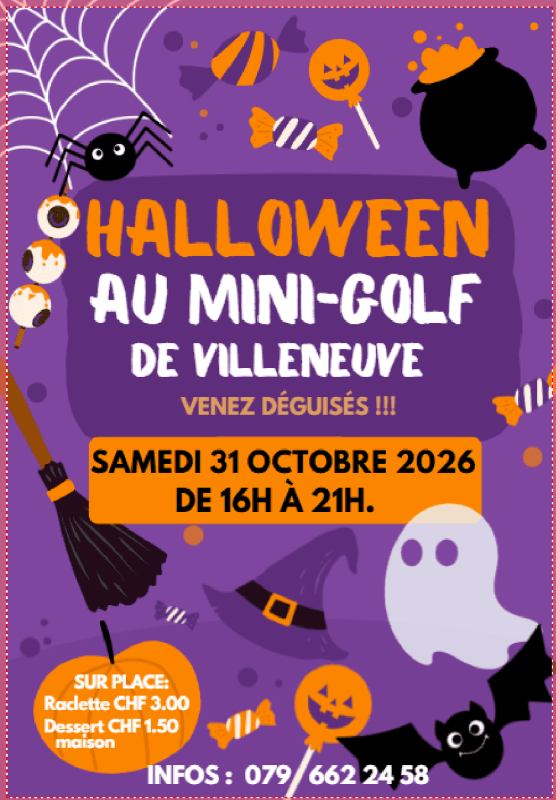 Halloween at the Villeneuve Mini Golf Course — photo 1