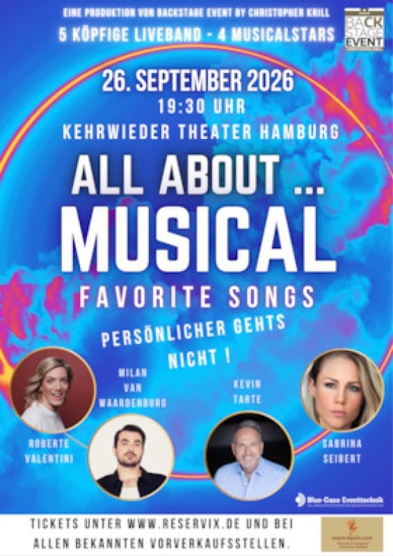 All About Musical - Favorite Songs - with Roberta Valentini, Sabrina Seibert — photo 1