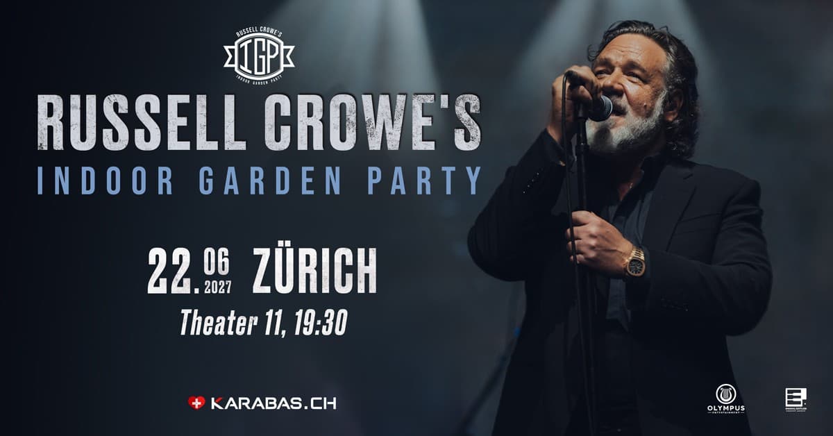 LA FIESTA EN EL JARDÍN INTERIOR DE RUSSELL CROWE — photo 1