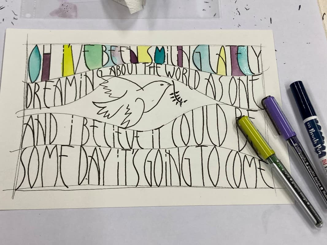 NATURENA: Handlettering inspired by Paul Klee — photo 1