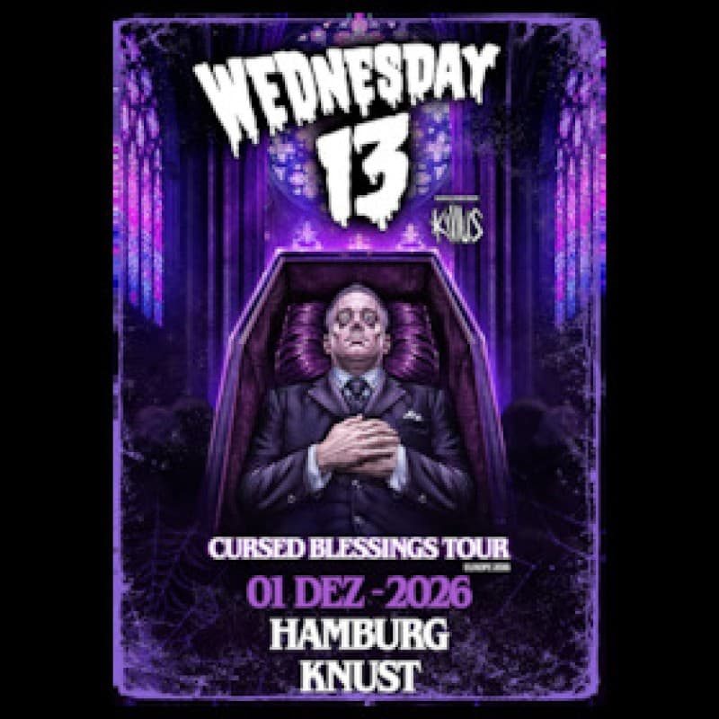 Wednesday 13 - Cursed Blessings Tour — photo 1