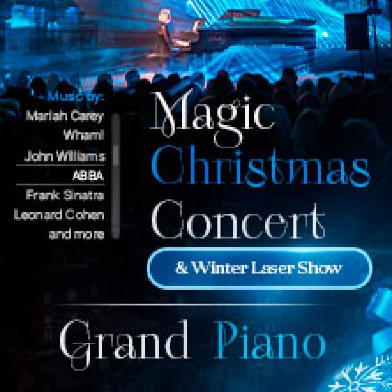Magic Christmas Concert – Grand Piano & laser show — photo 1