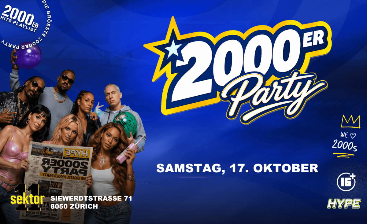 2000ER PARTY SEKTOR11, ZÜRICH (+16 / Ü16) — photo 1