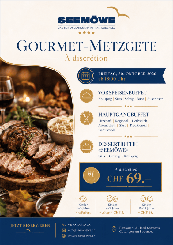Gourmet-Metzgete in der Seemöwe — photo 1