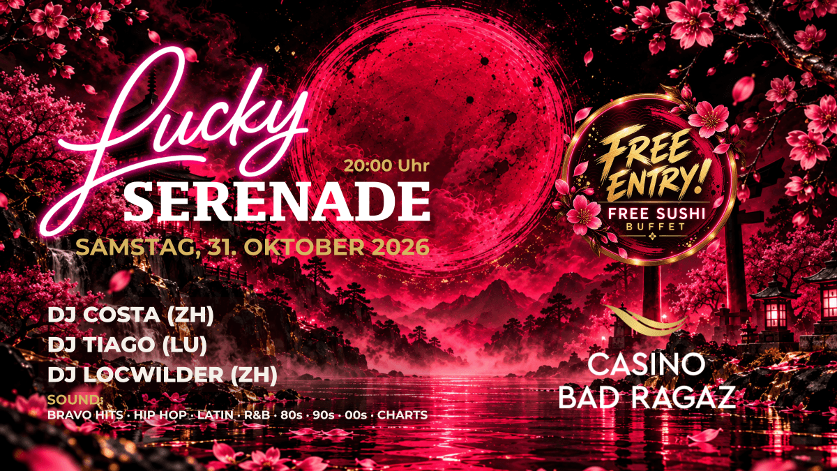 Lucky Serenade Halloween Edition - Soft Clubbing @Casino Bad Ragaz — photo 1
