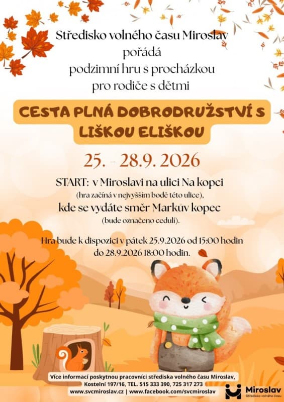 Cesta plná dobrodružství s liškou Eliškou — photo 1