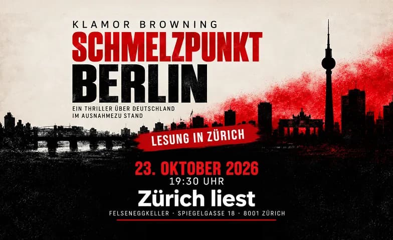 Thriller-Lesung: Schmelzpunkt Berlin – Klamor Browning — photo 1