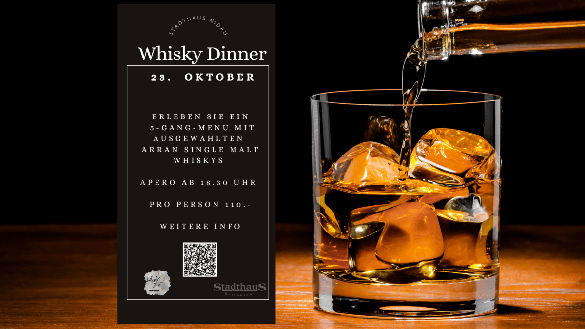 Whisky Dinner / Restaurant Stadthaus — photo 1