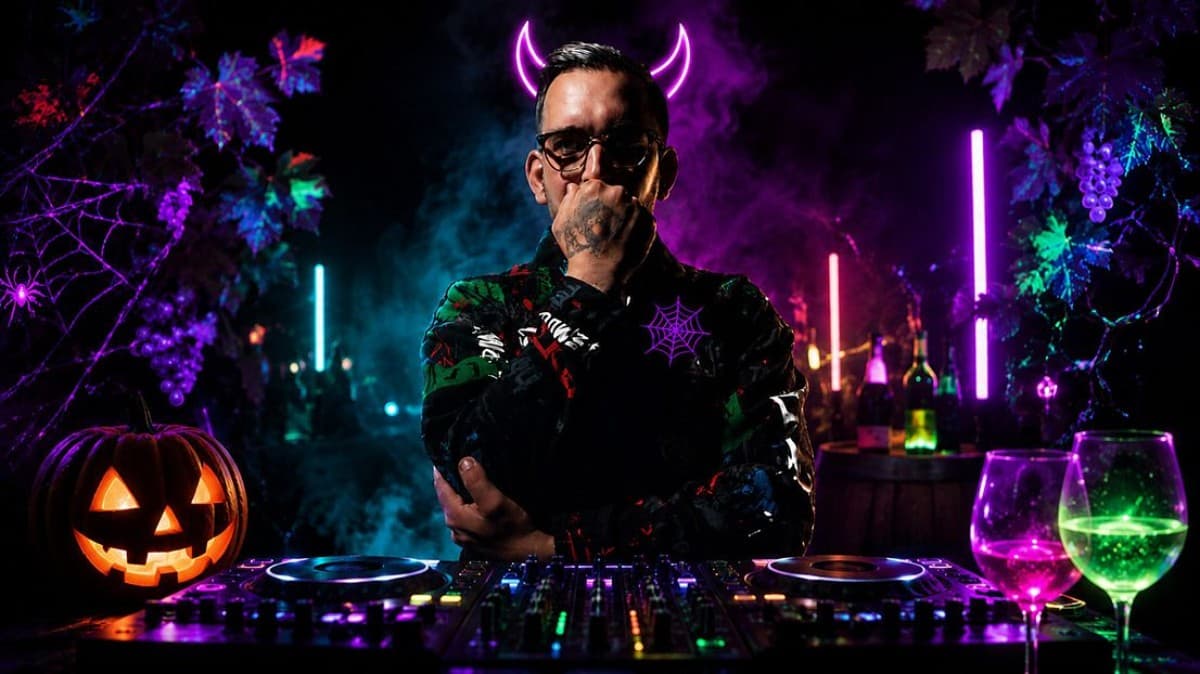 HALLOMANIA - DJ Fluo Party Evening at Domaine des Bossons in Satigny — photo 1