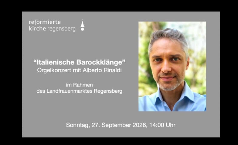 Italienische Barockklänge: Orgelkonzert mit Alberto Rinaldi — photo 1