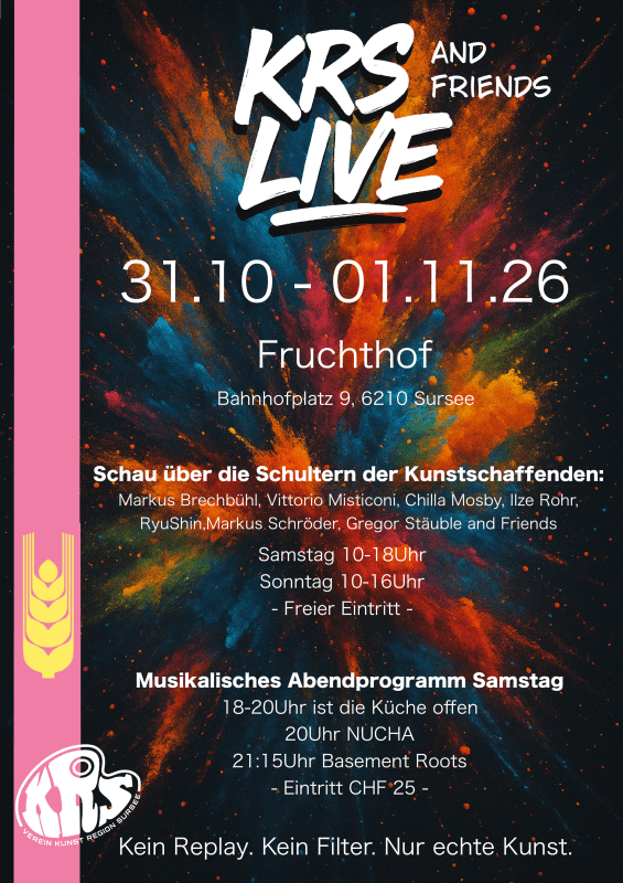 KRS Live & Friends – Art Comes to Life Before Your Eyes — photo 1