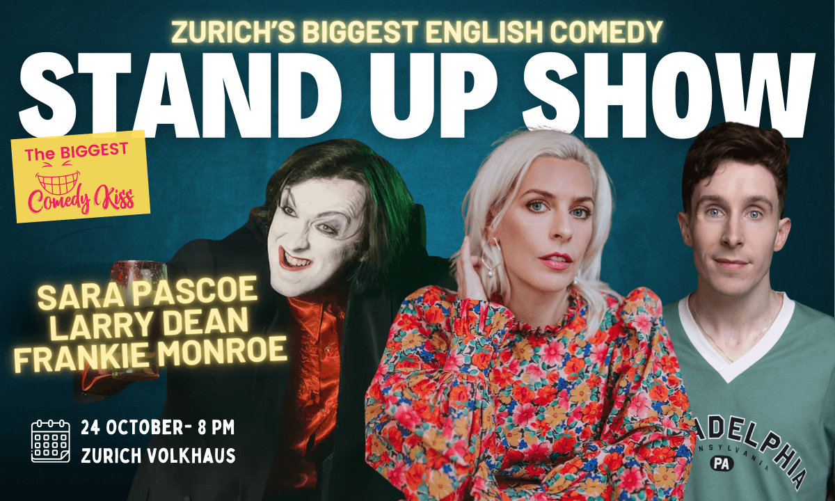 The Biggest Comedy Kiss with Sara Pascoe, Larry Dean and Frankie Monroe — photo 1