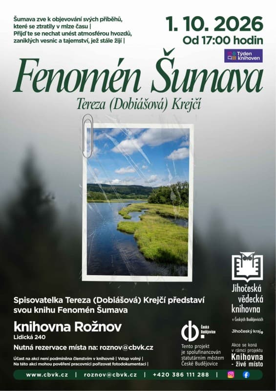 Fenomén Šumava - Book Presentation — photo 1