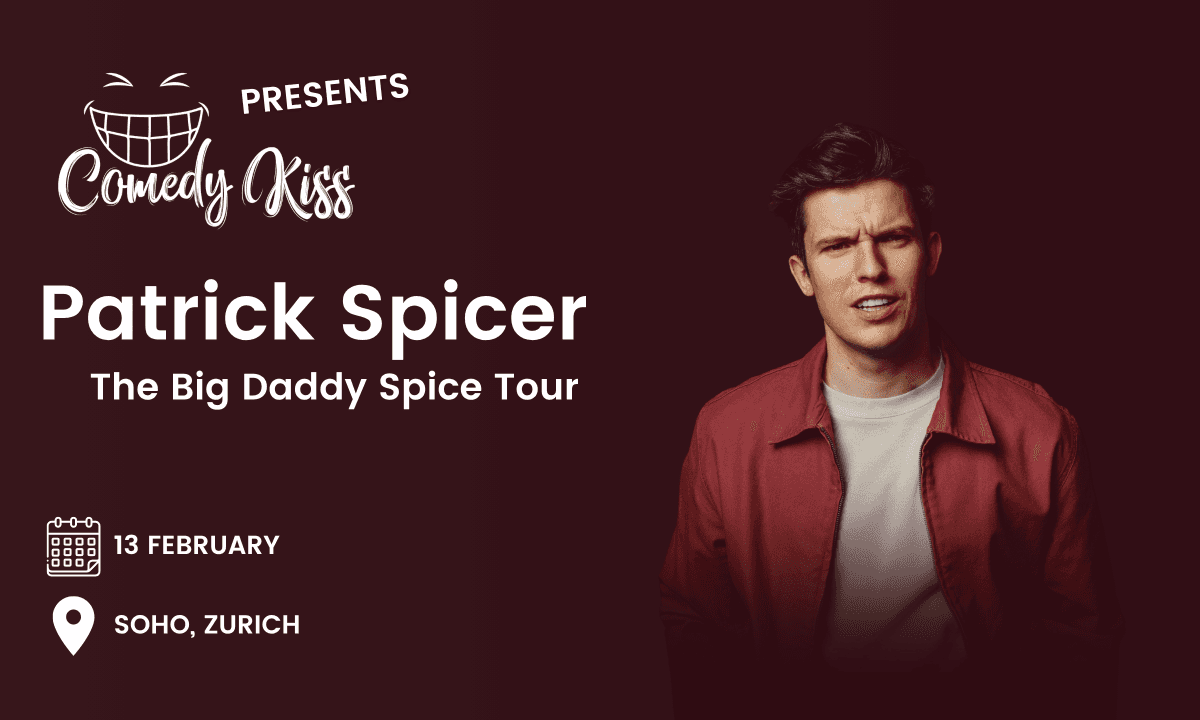 Comedy Kiss presents: Patrick Spicer - The Big Daddy Spice Tour — photo 1