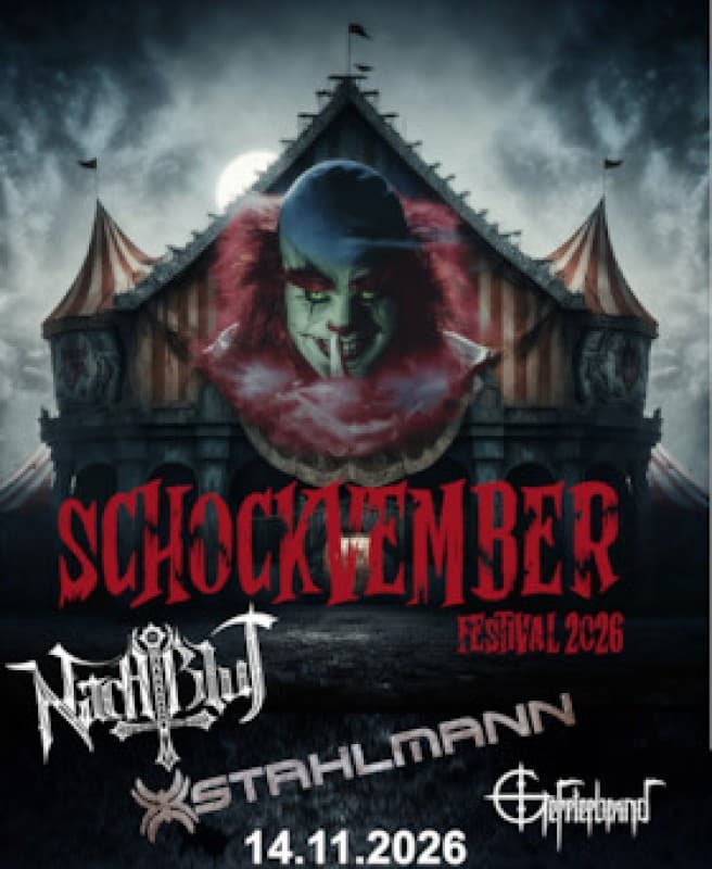 Schockvember Festival 2026 - Nachtblut, Stahlmann, Gefrierbrand — photo 1