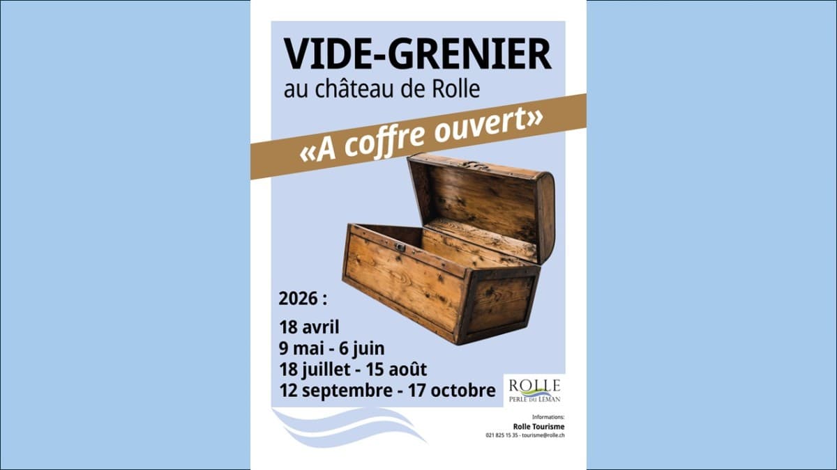 Vide-grenier "A Coffre Ouvert" in Rolle — photo 1