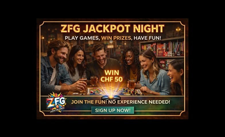 ZFG Jackpot Night: Board Games Zurich – Win CHF 50! — photo 1
