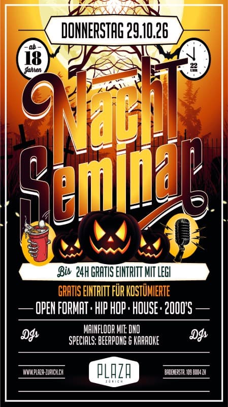 Nachtseminar Halloween Special — photo 1