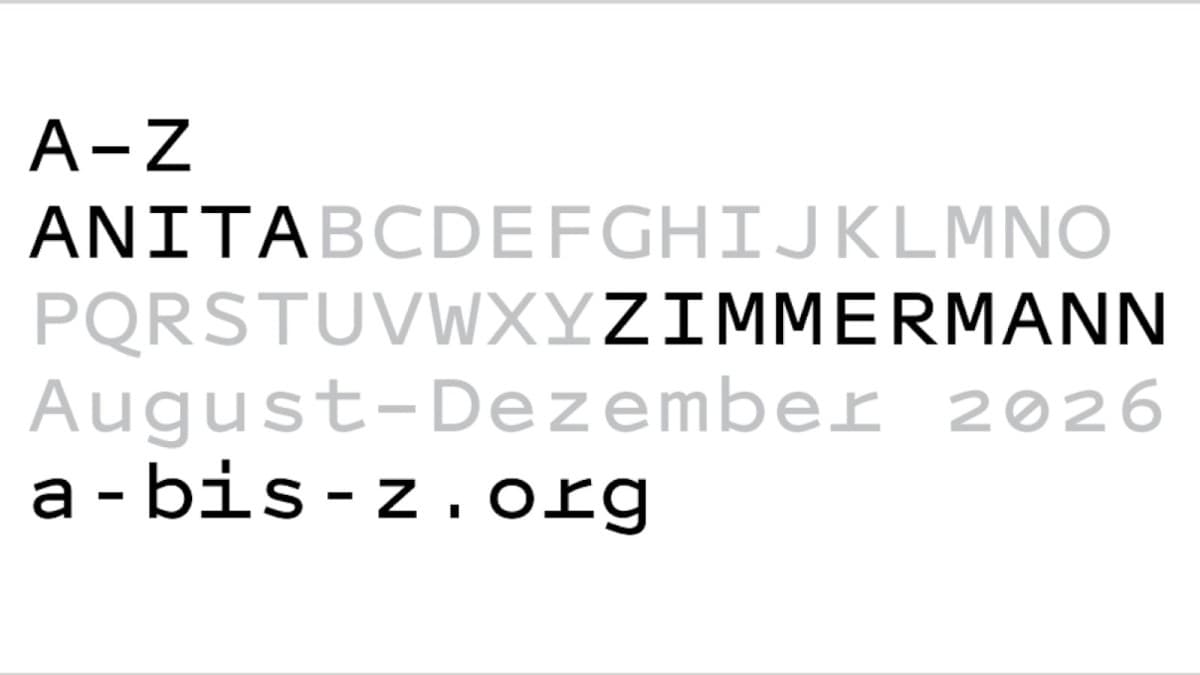 Projekt A - Z Anita - Zimmermann "Synopse" — photo 1