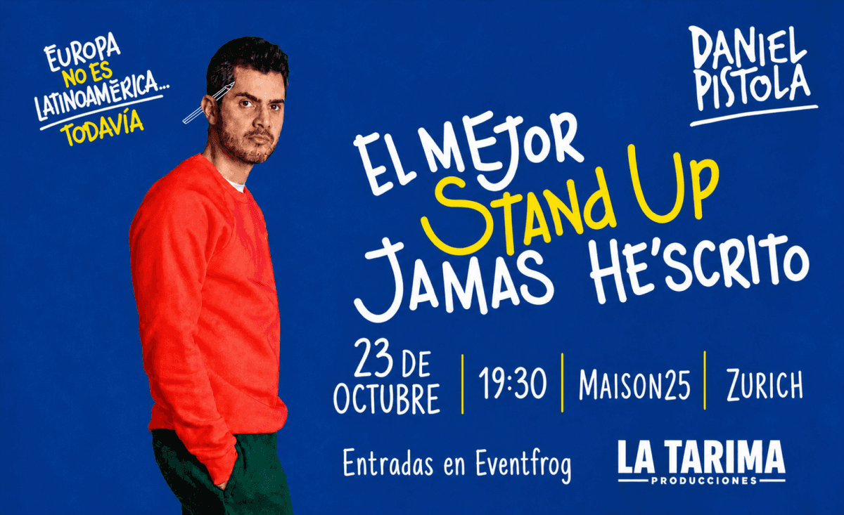 Daniel Pistola - "El mejor stand up jamás hescrito" ZURICH — photo 1