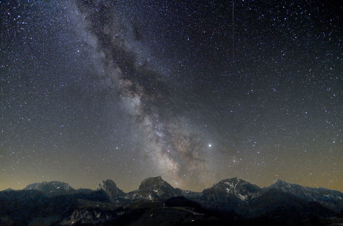 Autumn hike with star magic to the Space Eye — photo 1