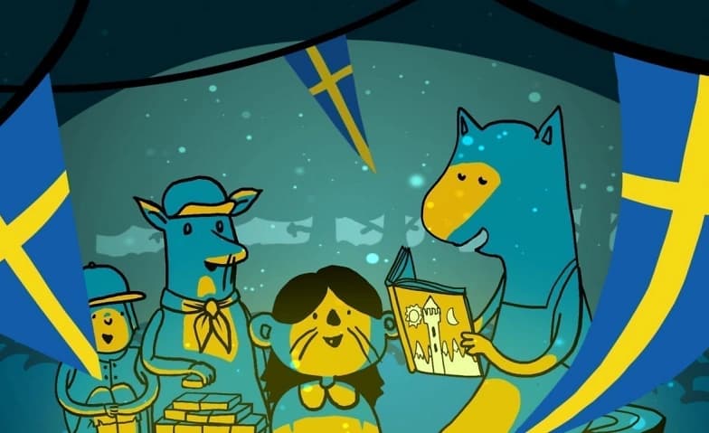 Sagostund på svenska — photo 1