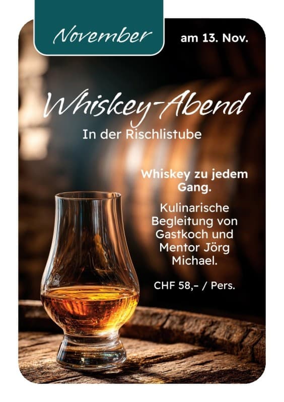 Whiskey evening - In the Rischlistube — photo 1