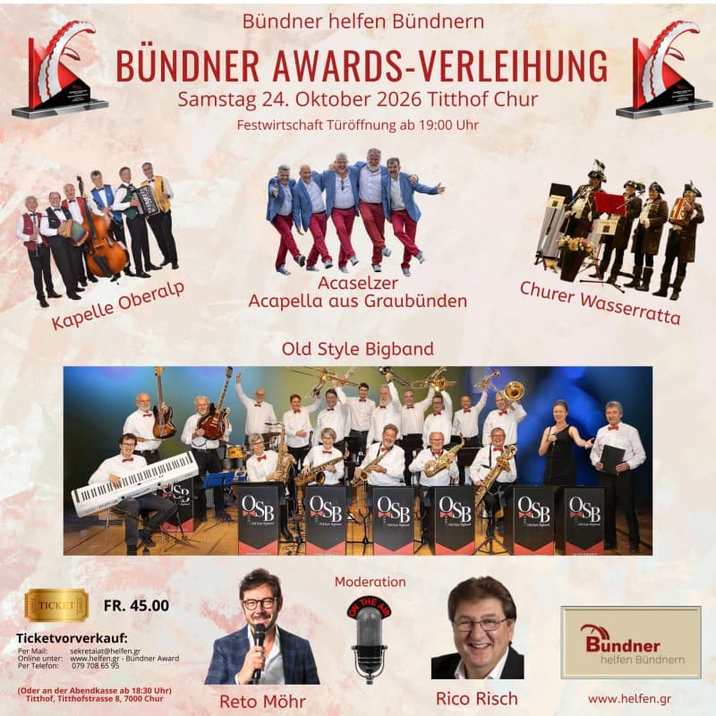 Bündner Awards Ceremony 2026 / Bündner helfen Bündnern — photo 1