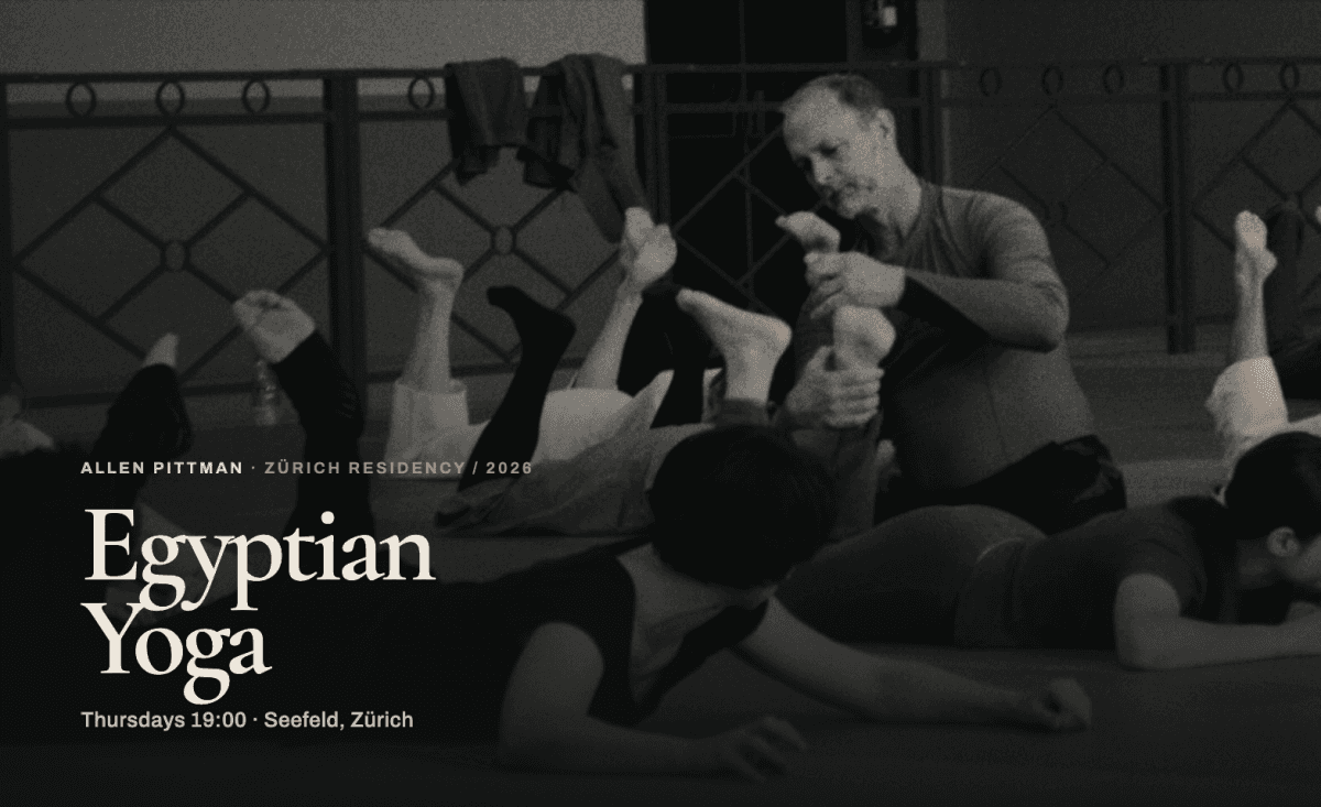 Egyptian Yoga — Weekly Class with Allen Pittman — photo 1