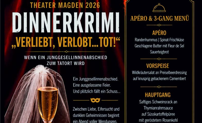 Krimi Dinner im AUREA - mit Apéro und 3-Gang Menü — photo 1