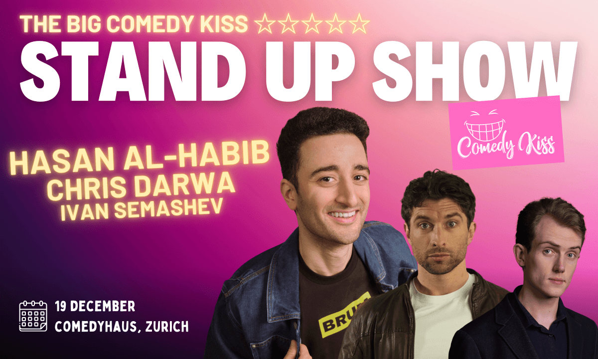 The Big Comedy Kiss with Hasan Al Habib — photo 1
