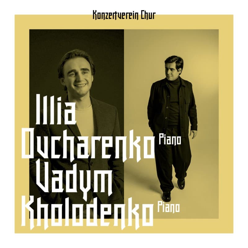 Illia Ovcharenko & Vadym Kholodenko – two pianos — photo 1