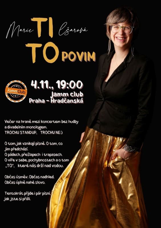 TI TO POVIM - Marie Tilšarová - a bit of Standup, a bit not — photo 1