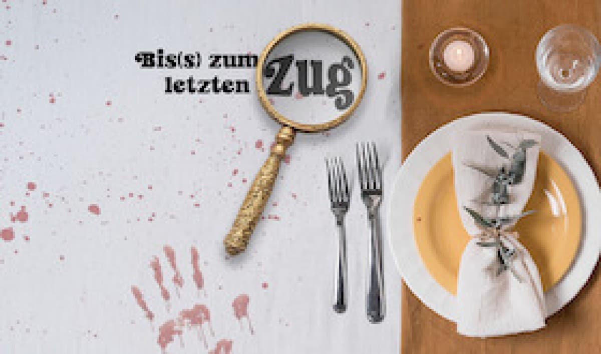 Dinner-Show "Bis(s) zum letzten Zug" - CRIME Comedy-Impro-DINNER — photo 1