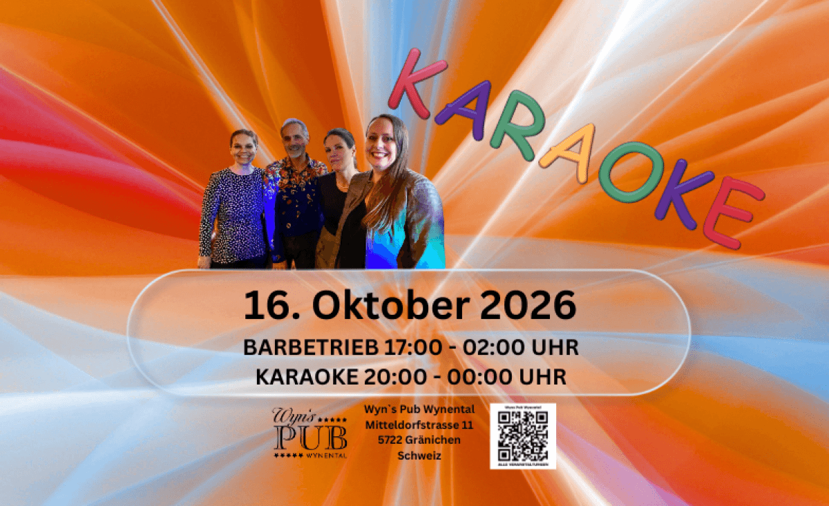 Karaoke im Wyns Pub Wynental 2026 5.0 — photo 1