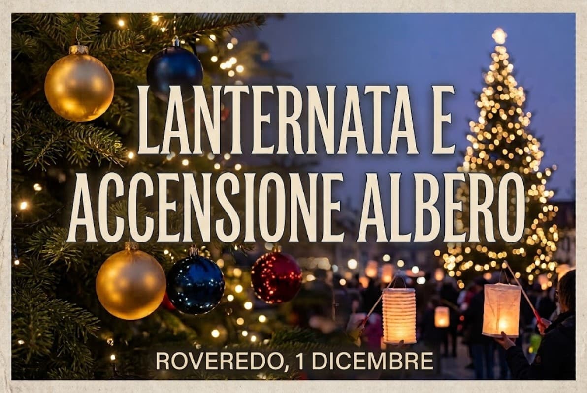 Lanternata e accensione albero — photo 1